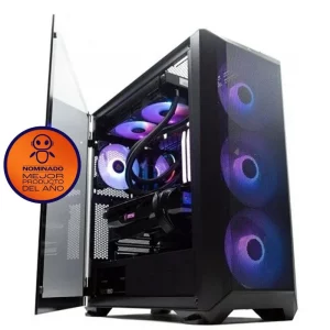 Torre PC Forgeon Arcanite ARGB Mesh Torre ATX Negra